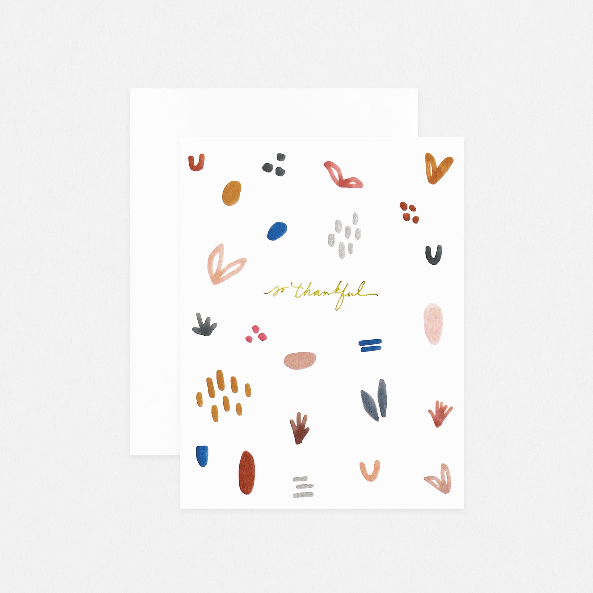 Ramona & Ruth Thankful Little Bits Folded Thank You Cards Boxed