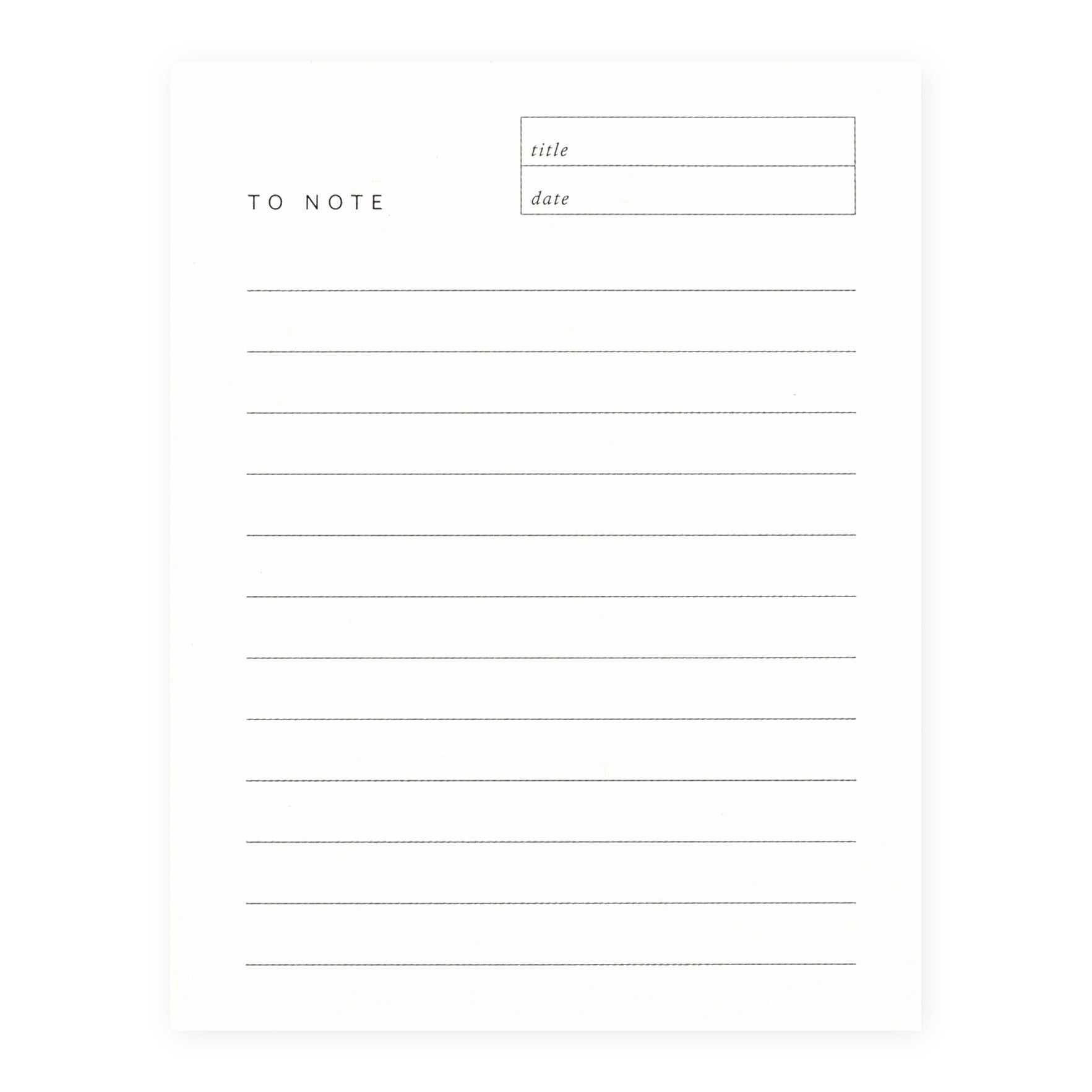 Ramona & Ruth To Note Block Notepad