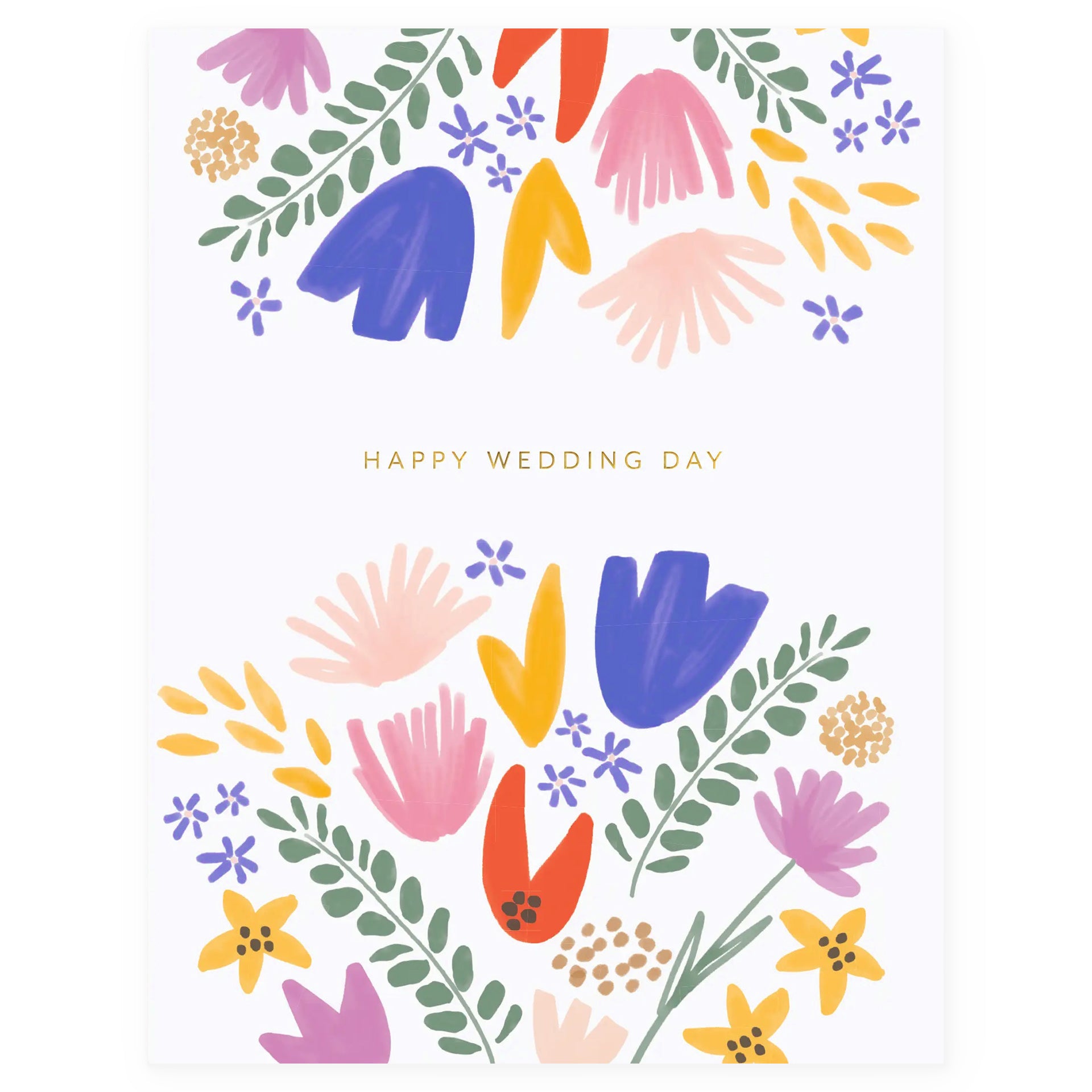 Ramona & Ruth Wedding Day Florals Greeting Card