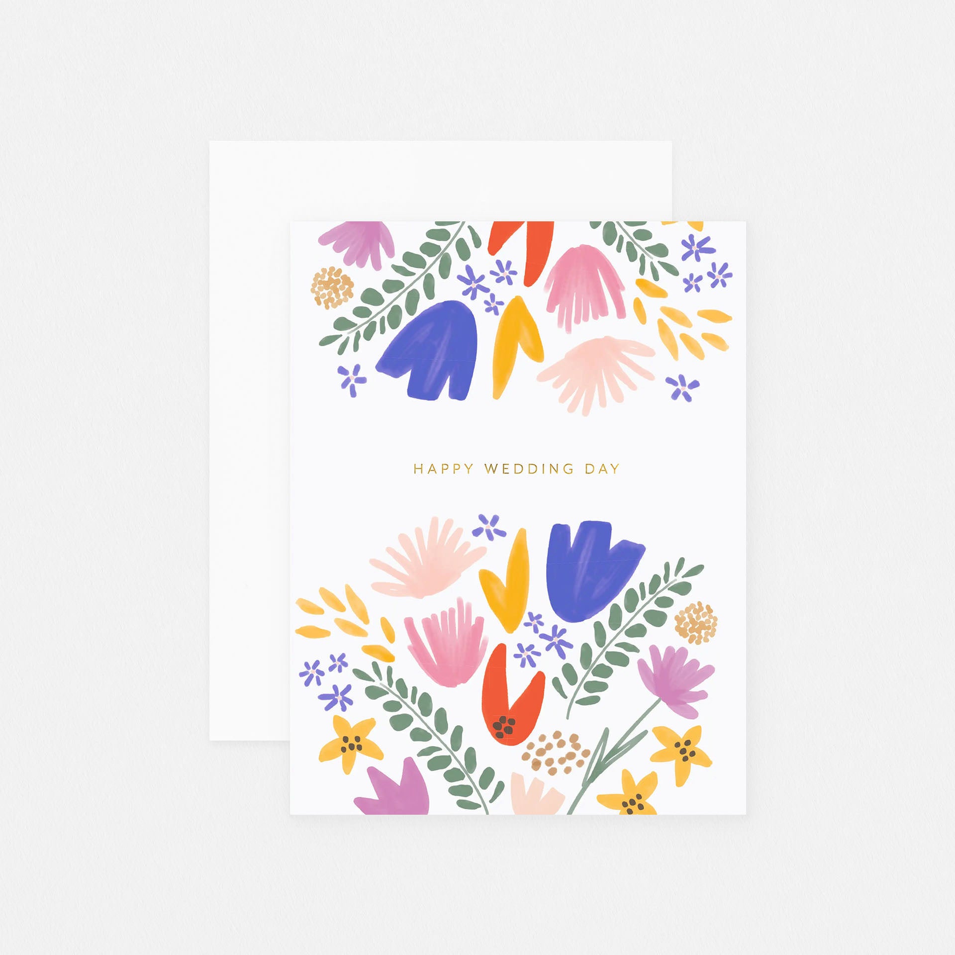 Ramona & Ruth Wedding Day Florals Greeting Card