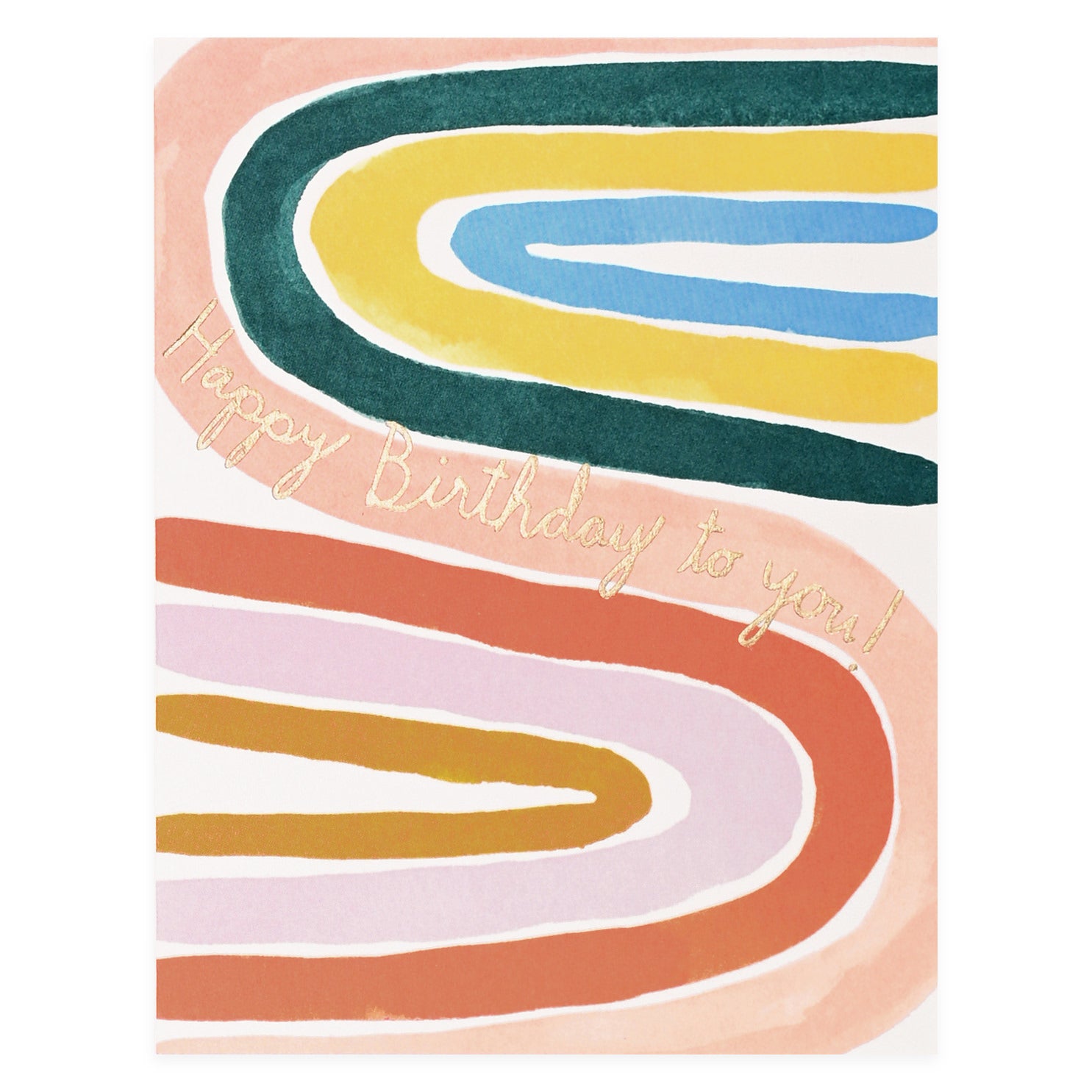 Red Cap Cards Perfect Rainbow Birthday Card
