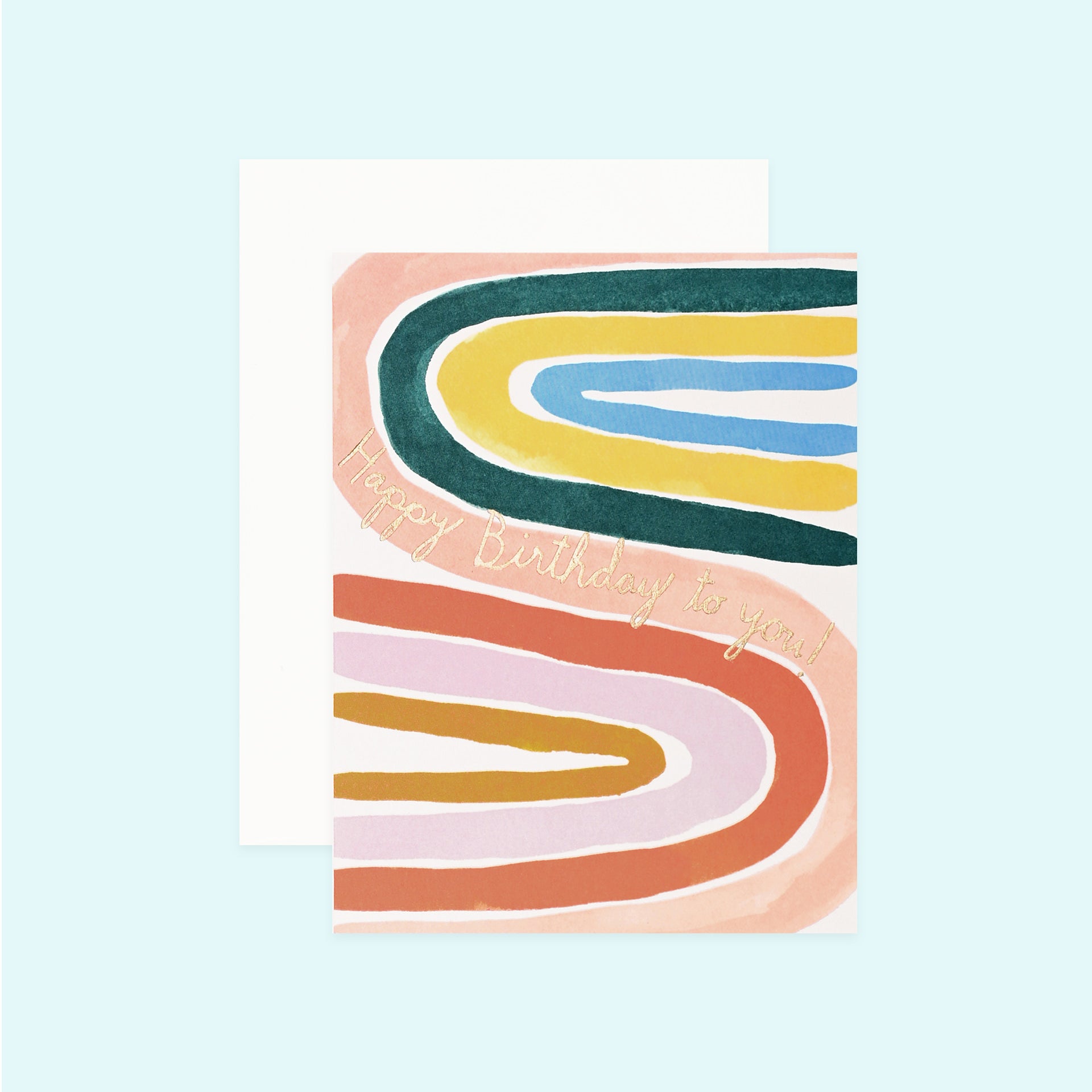Red Cap Cards Perfect Rainbow Birthday Card