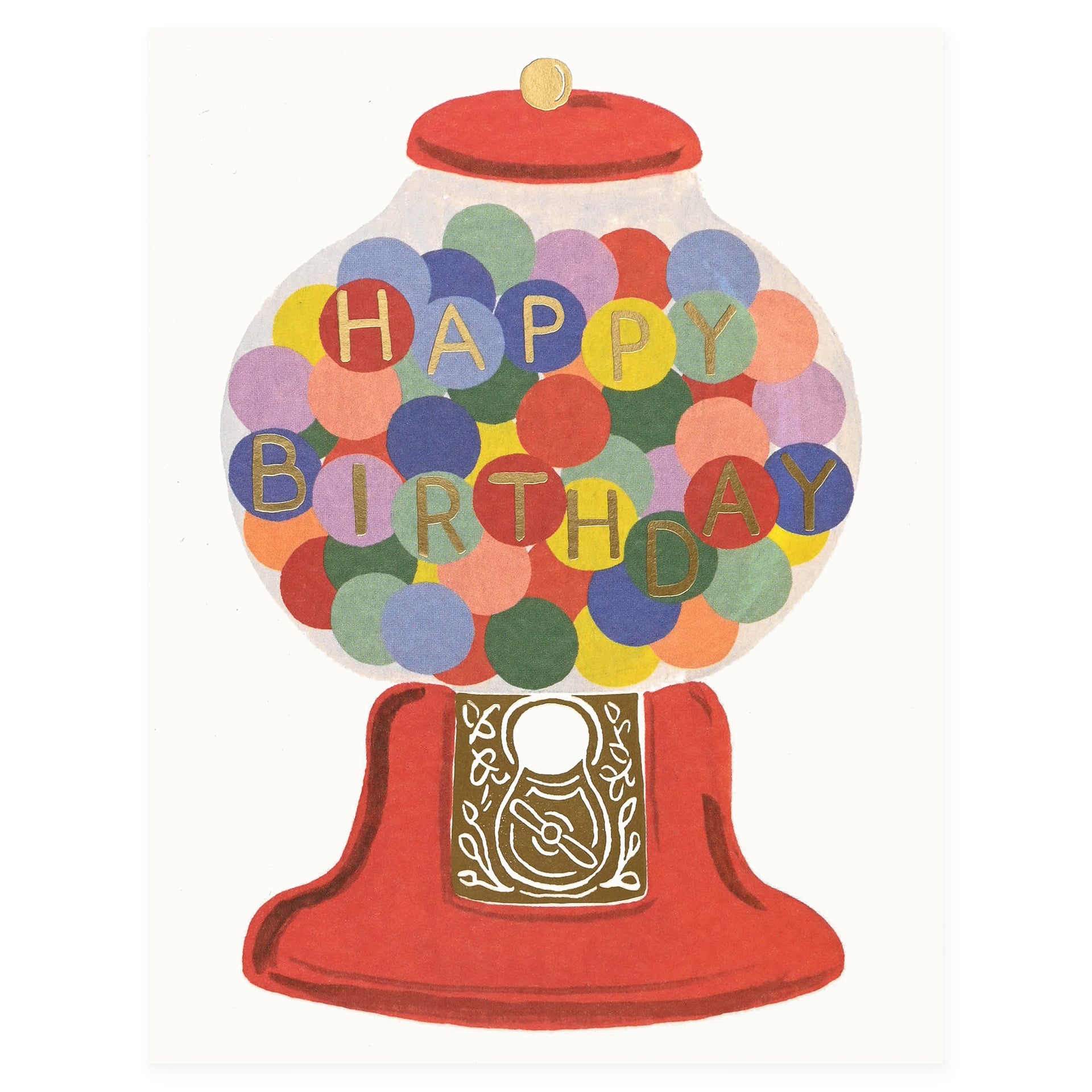 Rifle Paper Co. Gumball Birthday Card