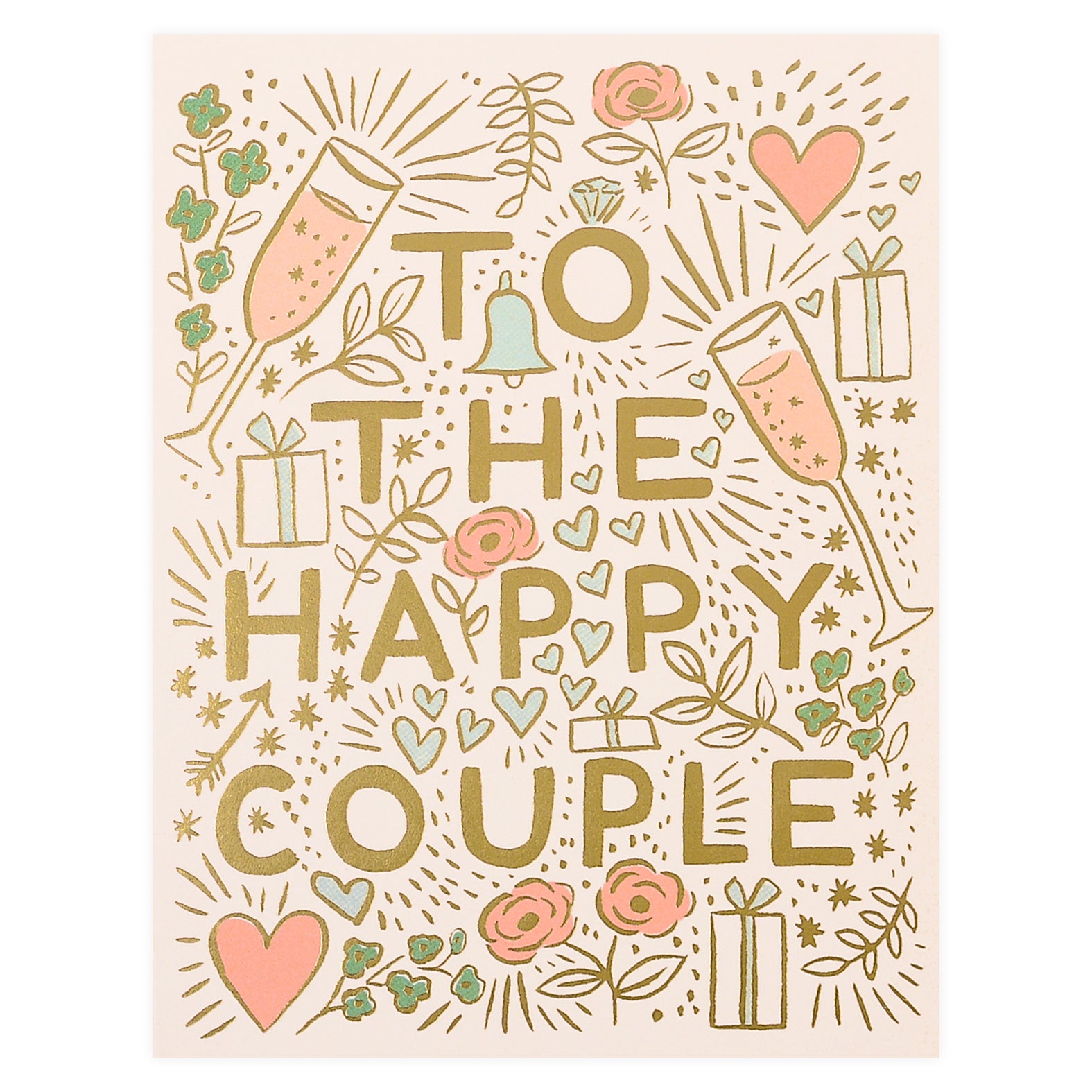 Rifle Paper Co. To The Happy Couple Wedding Card