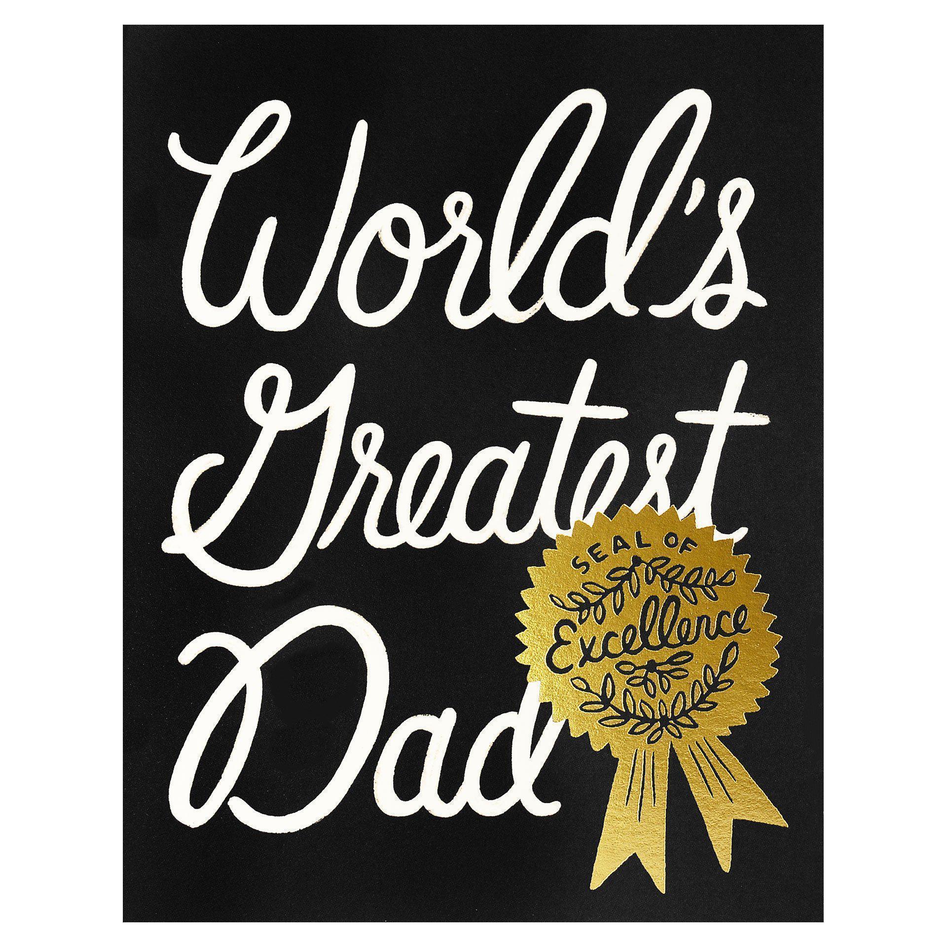 Rifle Paper Co. World's Greatest Dad Father's Day Card