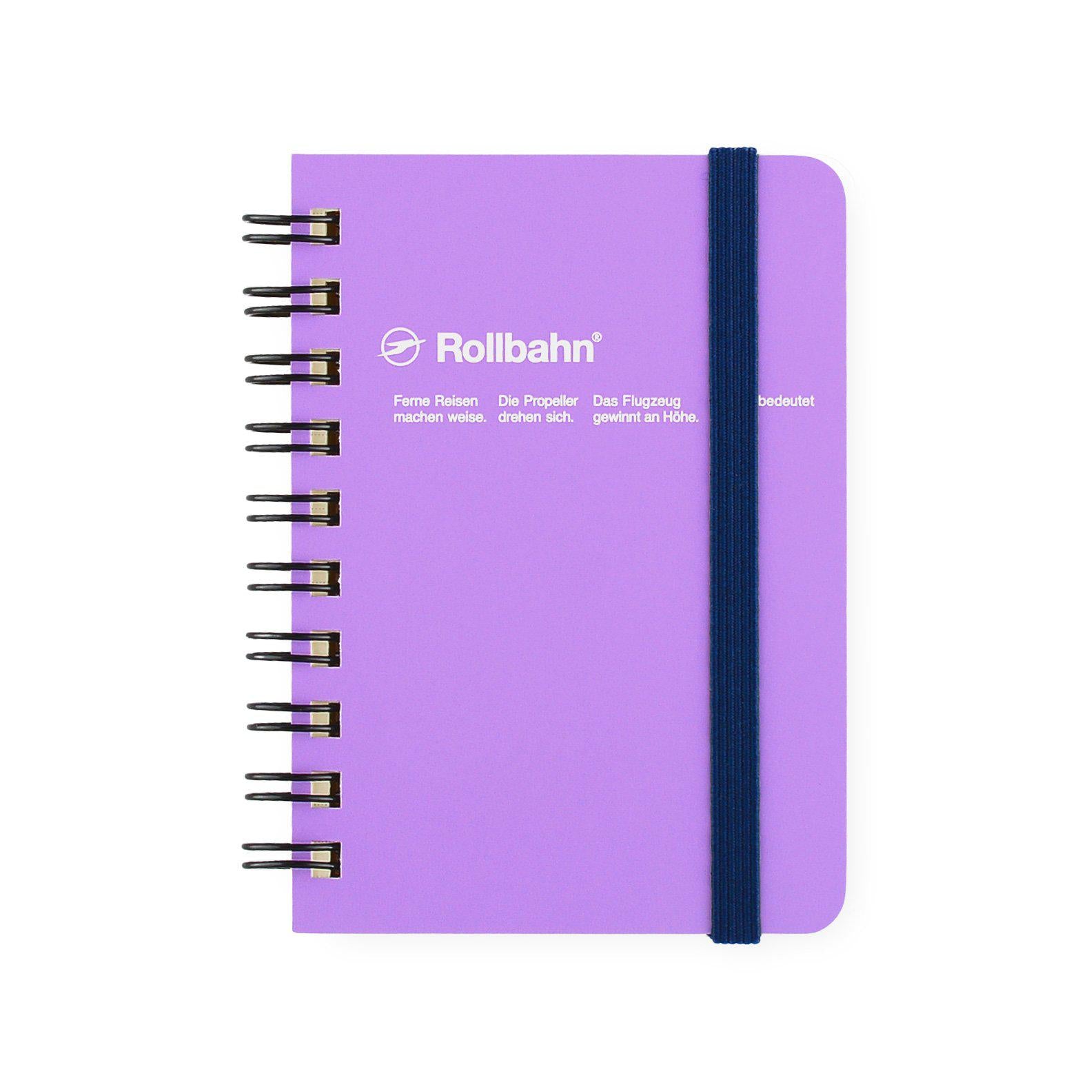 Delfonics Rollbahn Mini Memo Notebook | 4 Colors Light Purple