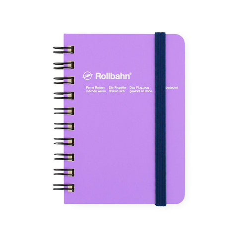Delfonics Rollbahn Mini Memo Notebook | 4 Colors Light Purple
