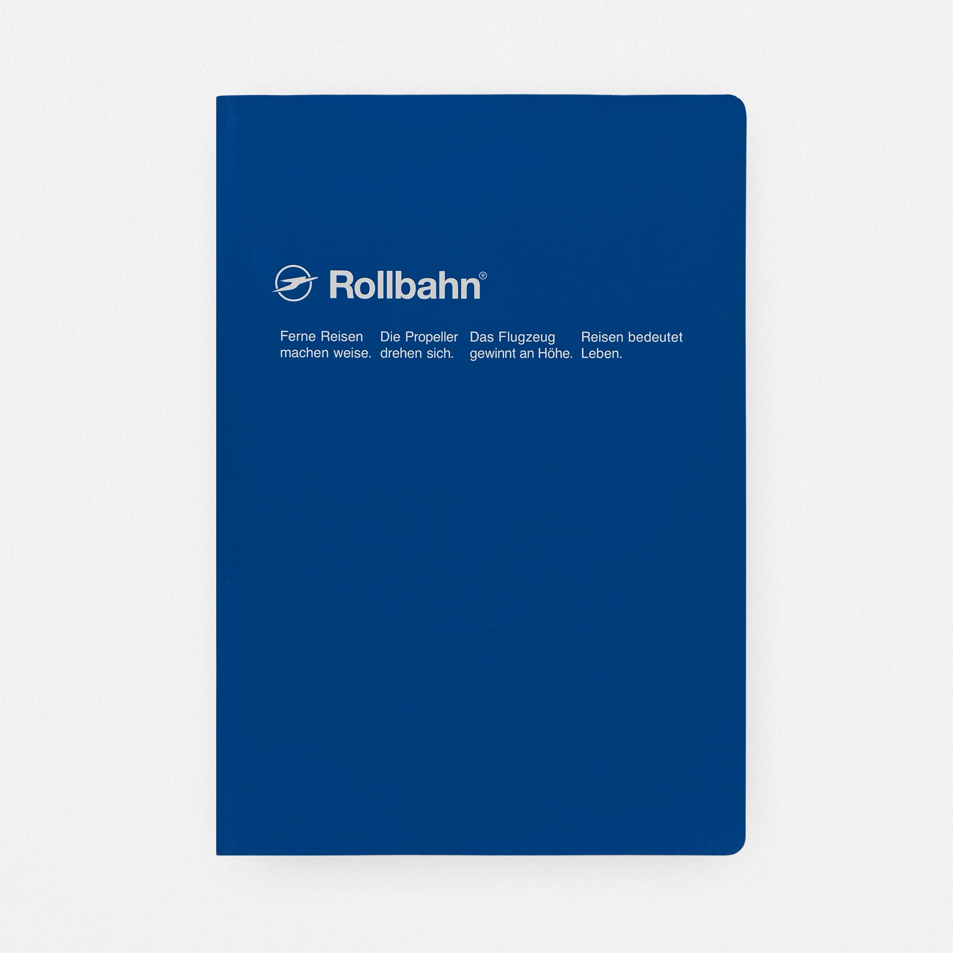 Delfonics Rollbahn "Note" Notebook Pocket, Large, A5 Or Extra Large | 10 Colors Blue / Pocket A6 ( 4 x 6")