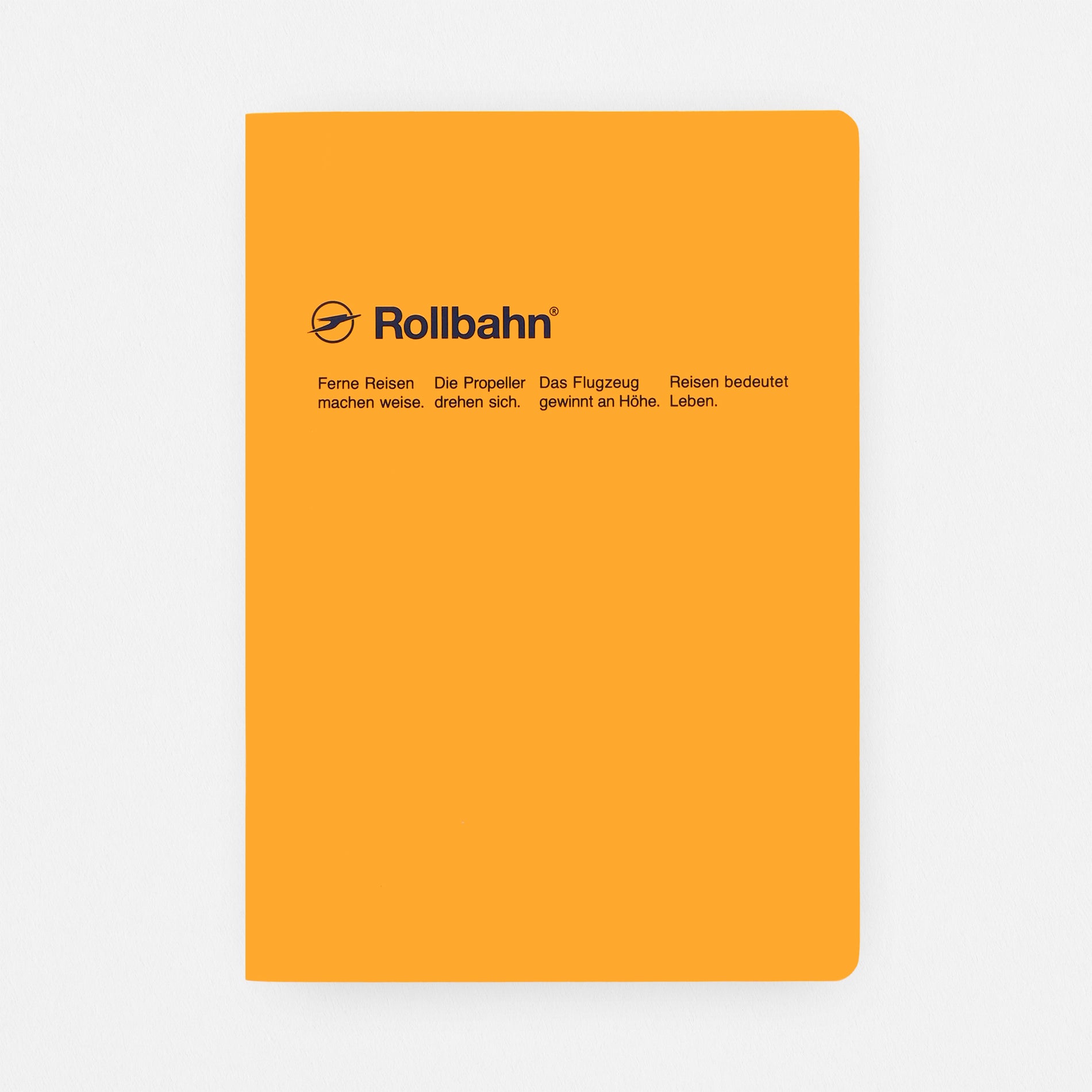 Delfonics Rollbahn "Note" Notebook Pocket, Large, A5 Or Extra Large | 10 Colors Yellow / Pocket A6 ( 4 x 6")