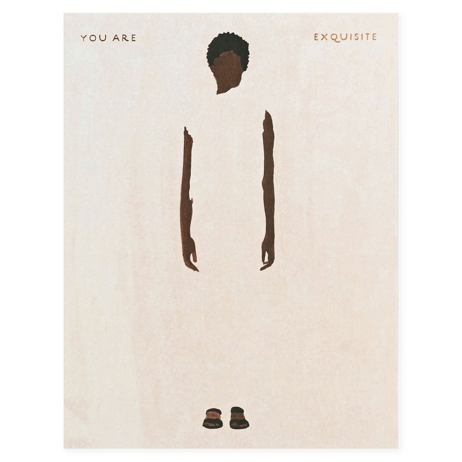 Seedlings You Are Exquisite Card With Plantable Envelope