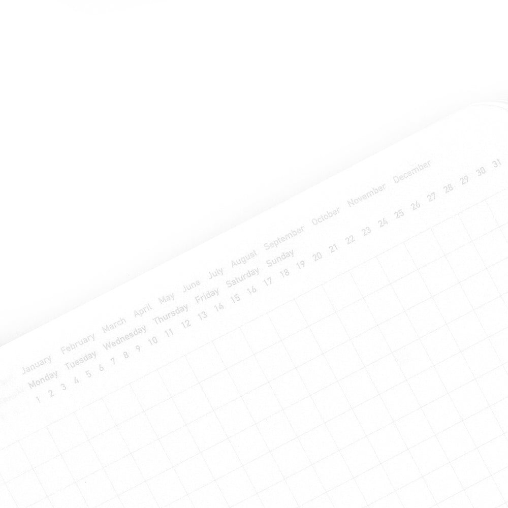 Stalogy 365Days Notebook A5 | Blue, Red or Yellow