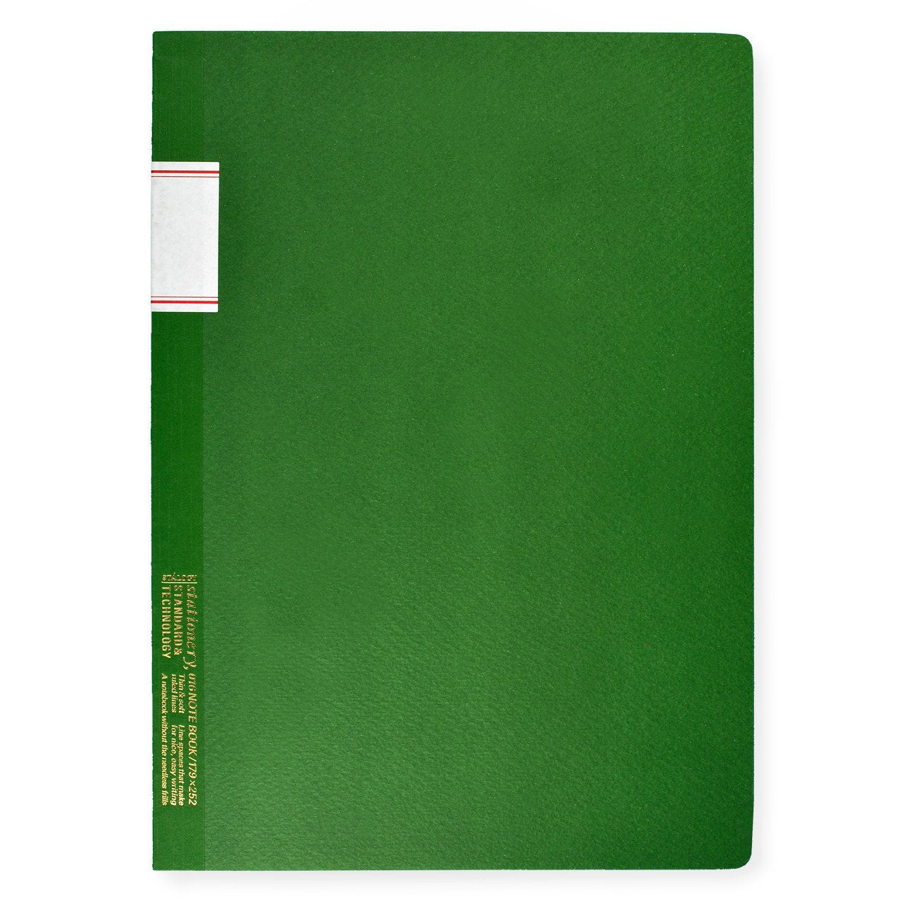 Stalogy Stalogy 7 x 10" Lined Notebook Green