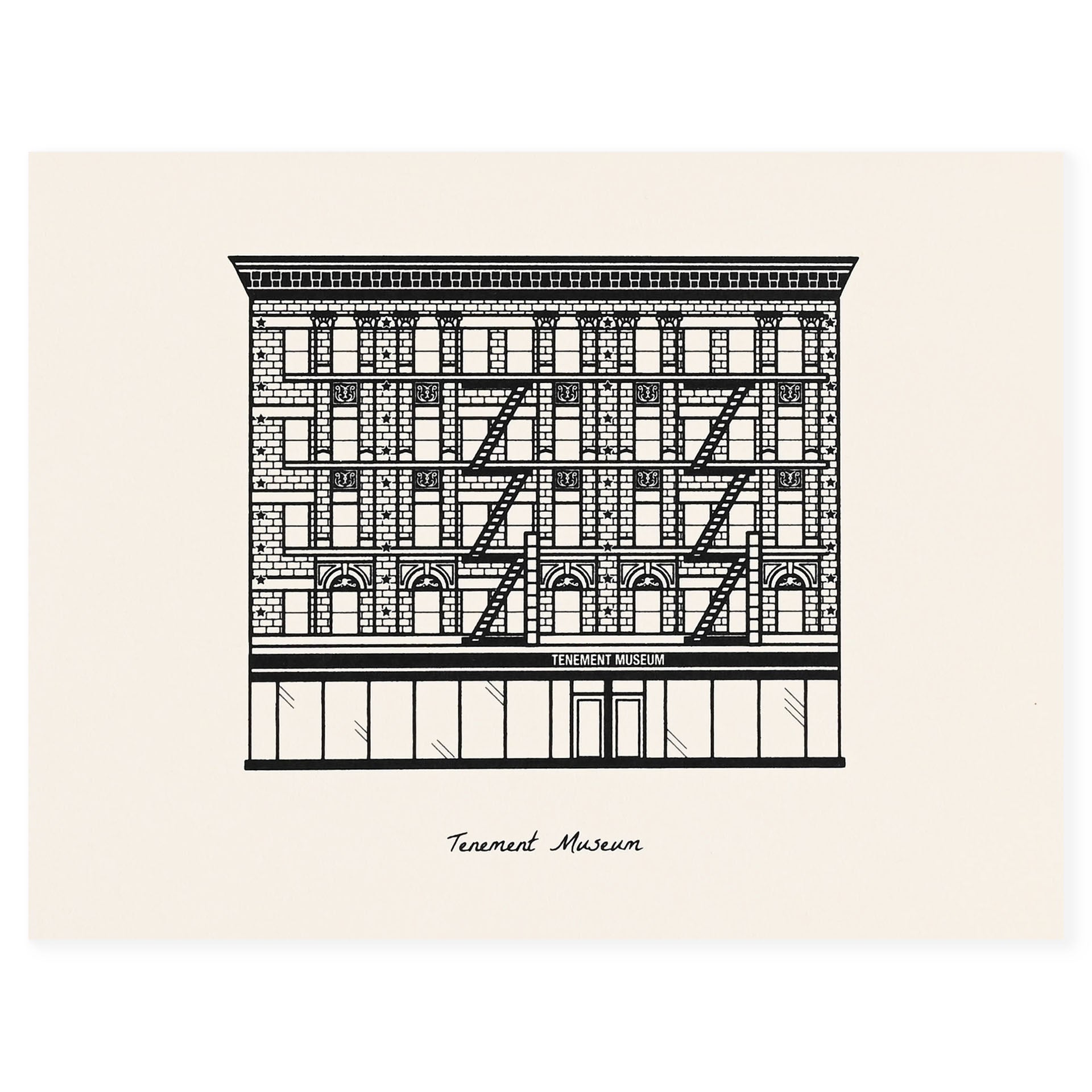 Sutta Tenement Museum Greeting Card