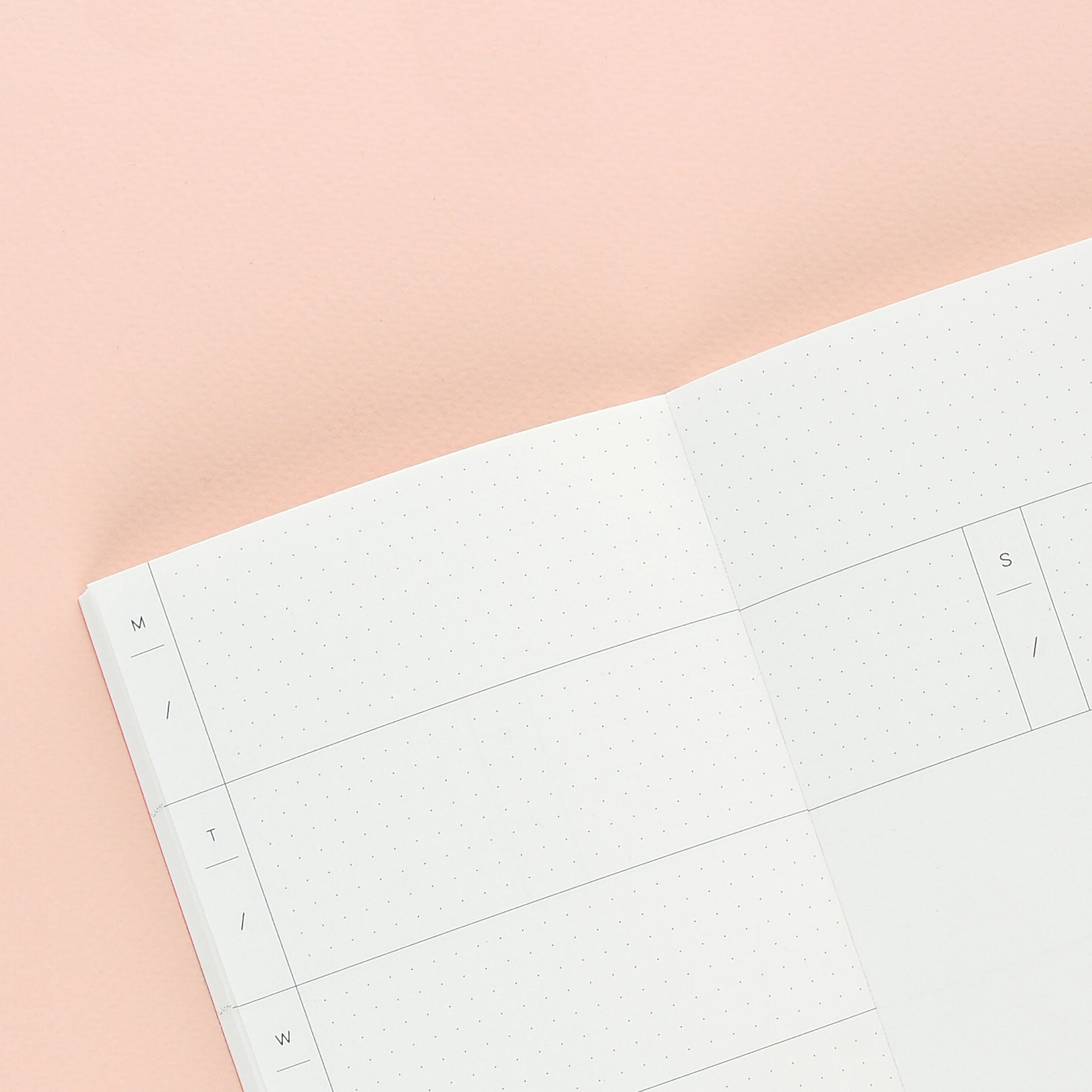 The Completist Overlay Shapes Lay Flat Pocket Planner Undated