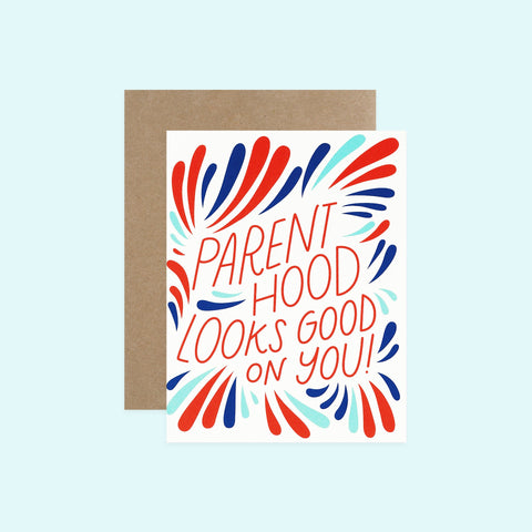 The Good Twin Parenthood New Baby Card 