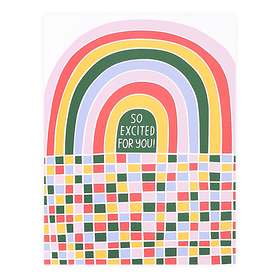 The Good Twin Excited For You Greeting Card