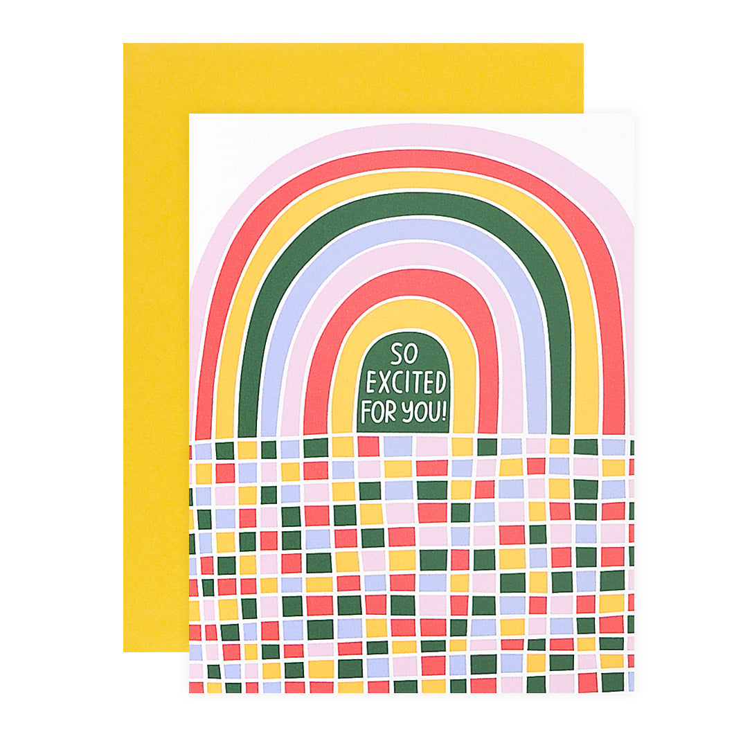 The Good Twin Excited For You Greeting Card
