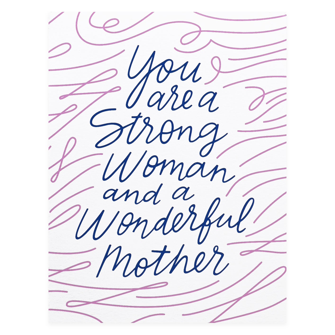The Good Twin Strong Woman Mother's Day Card