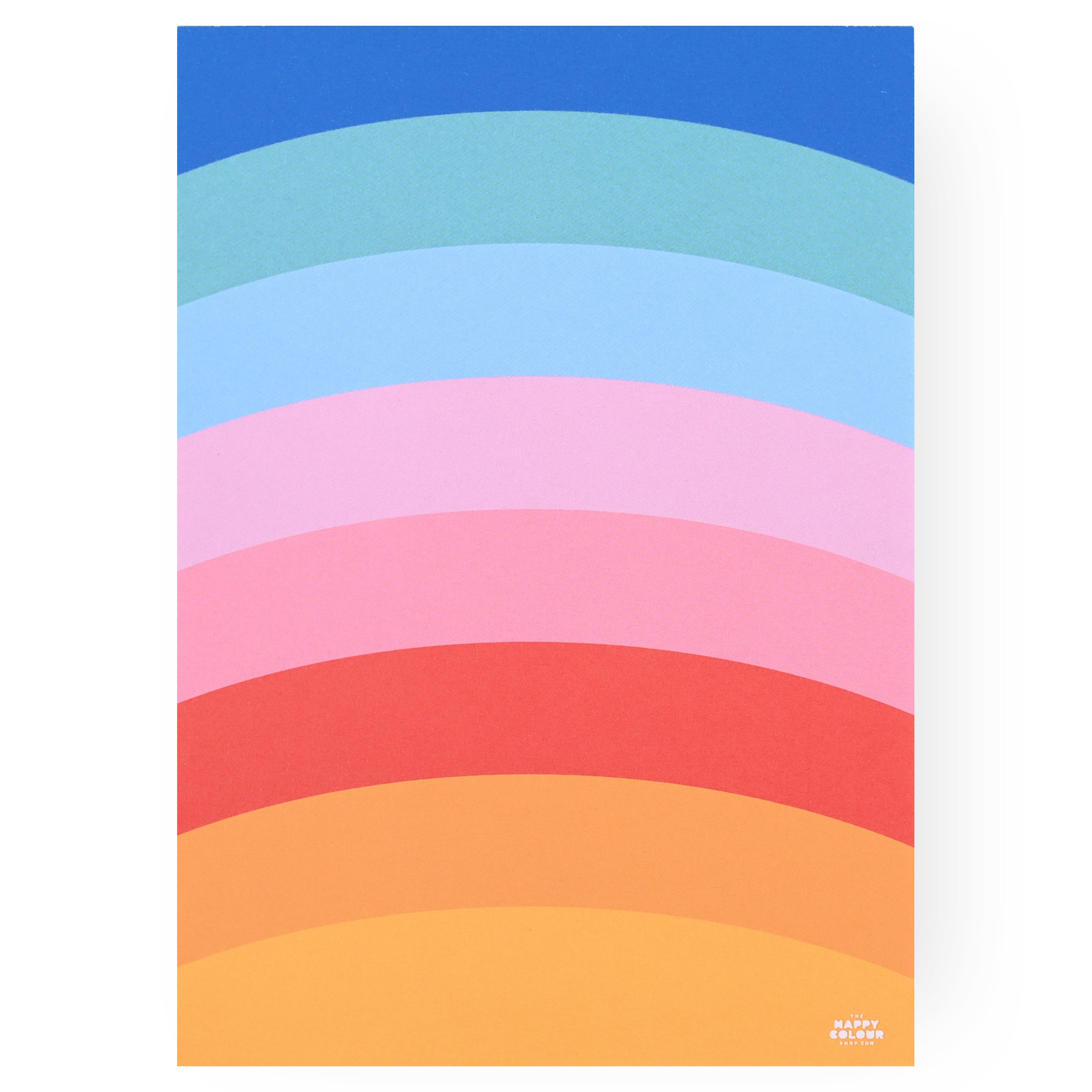 The Happy Colour Shop Rainbow Notepad