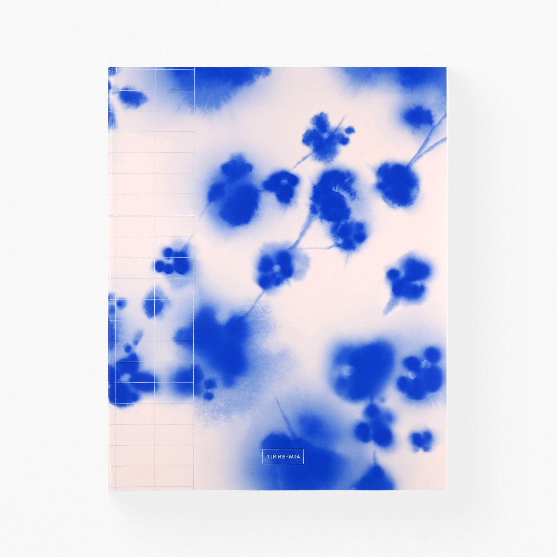 Tinne + Mia Blue Blossom Notebook Lined/Dot Grid