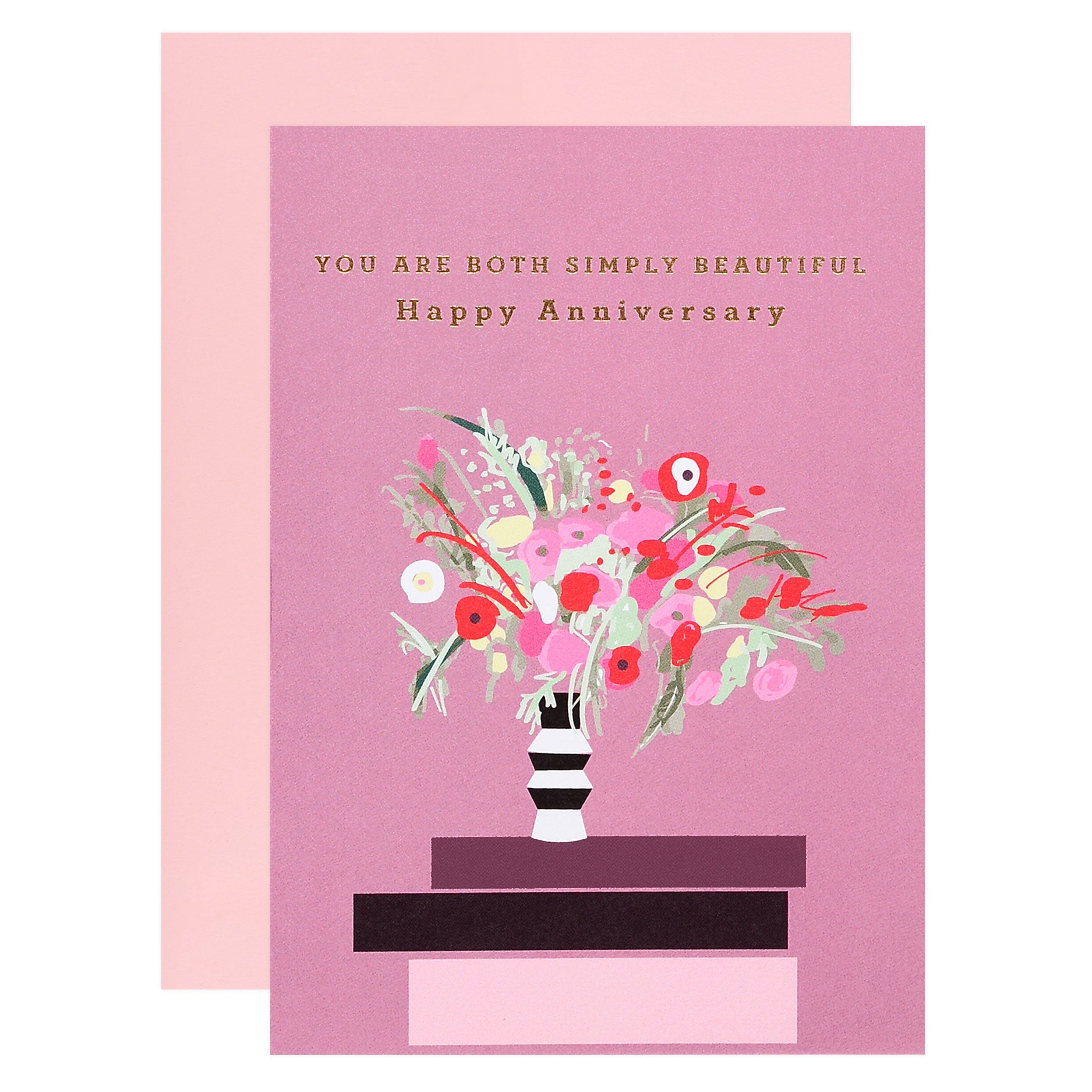 Type And Story You Are Both Simply Beautiful Anniversary Card