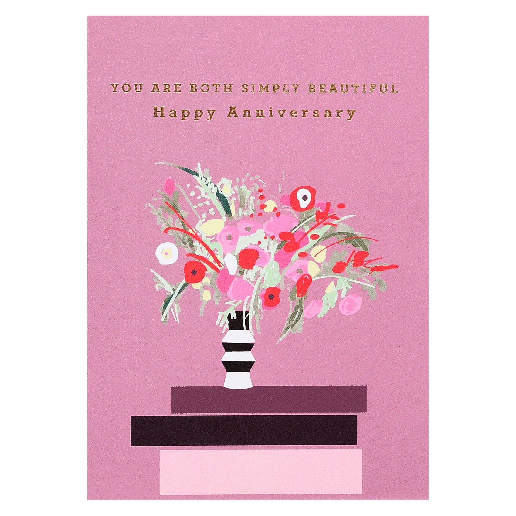 Type And Story You Are Both Simply Beautiful Anniversary Card