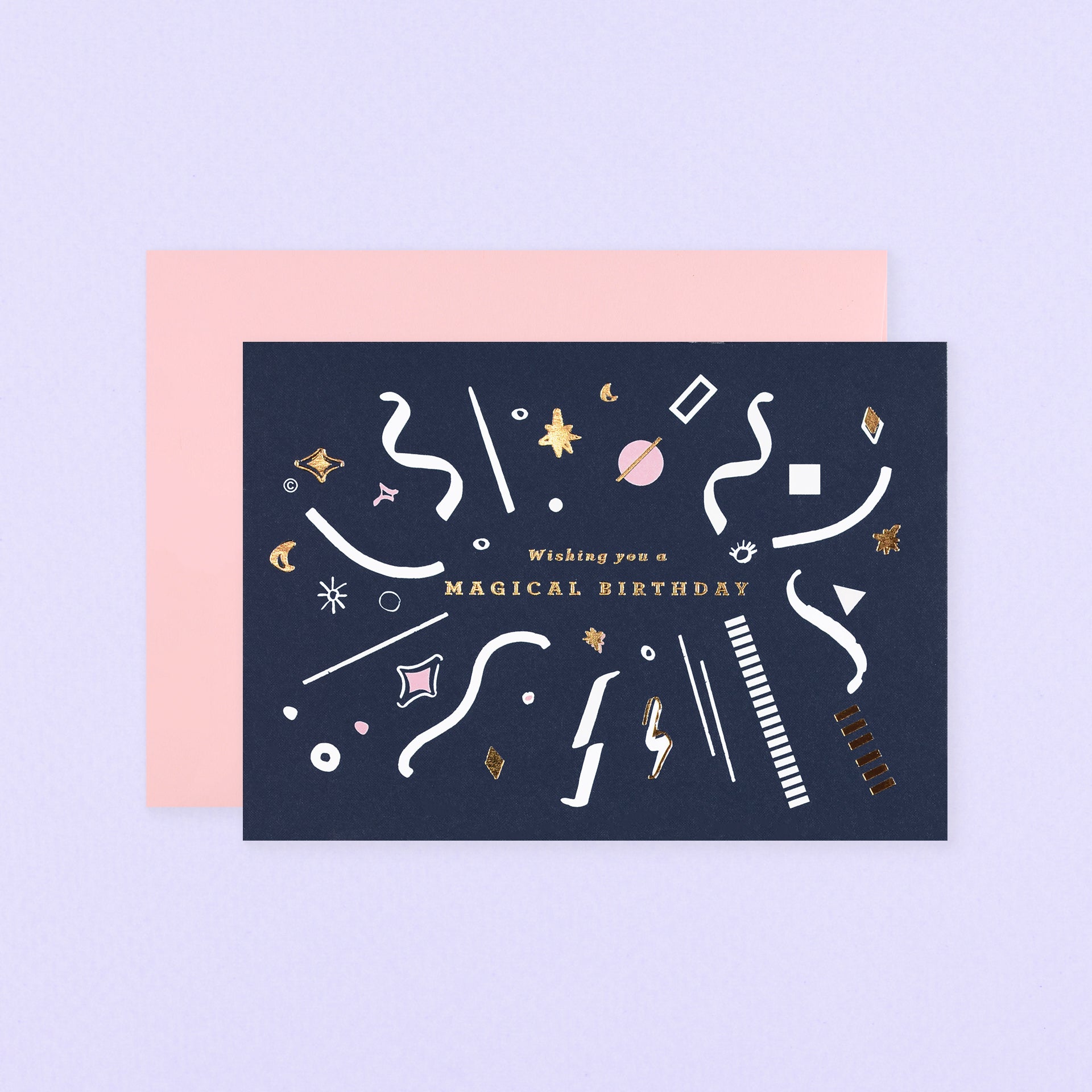 Type And Story Wishing You A Magical Birthday Card