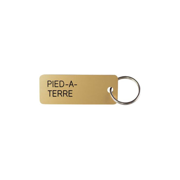 Various Projects Pied A Terre Key Tag