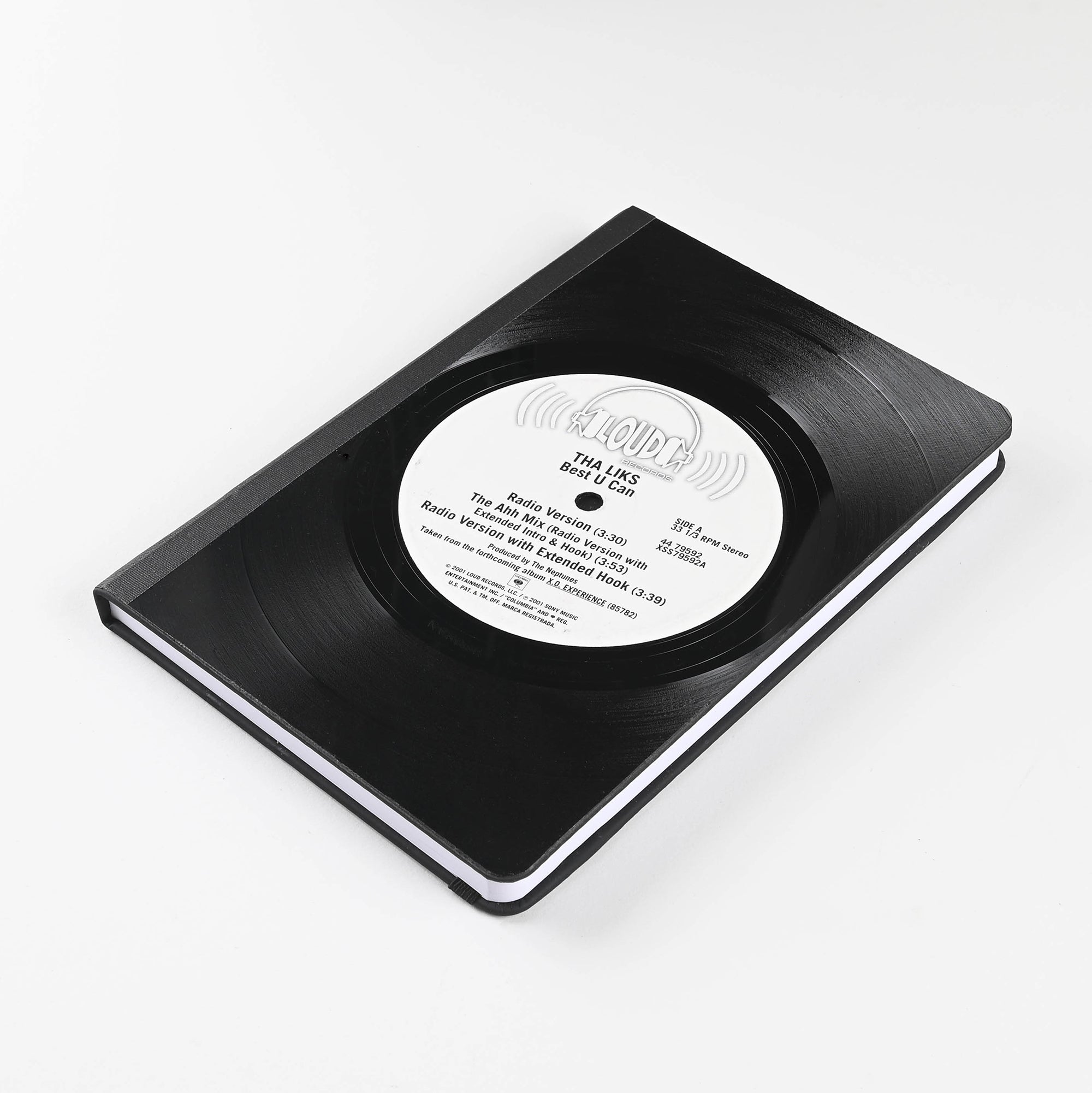 Vinylux Vintage Vinyl LP Record Journal Lined | Various Albums "Best U Can" ~ Tha Liks (2001)