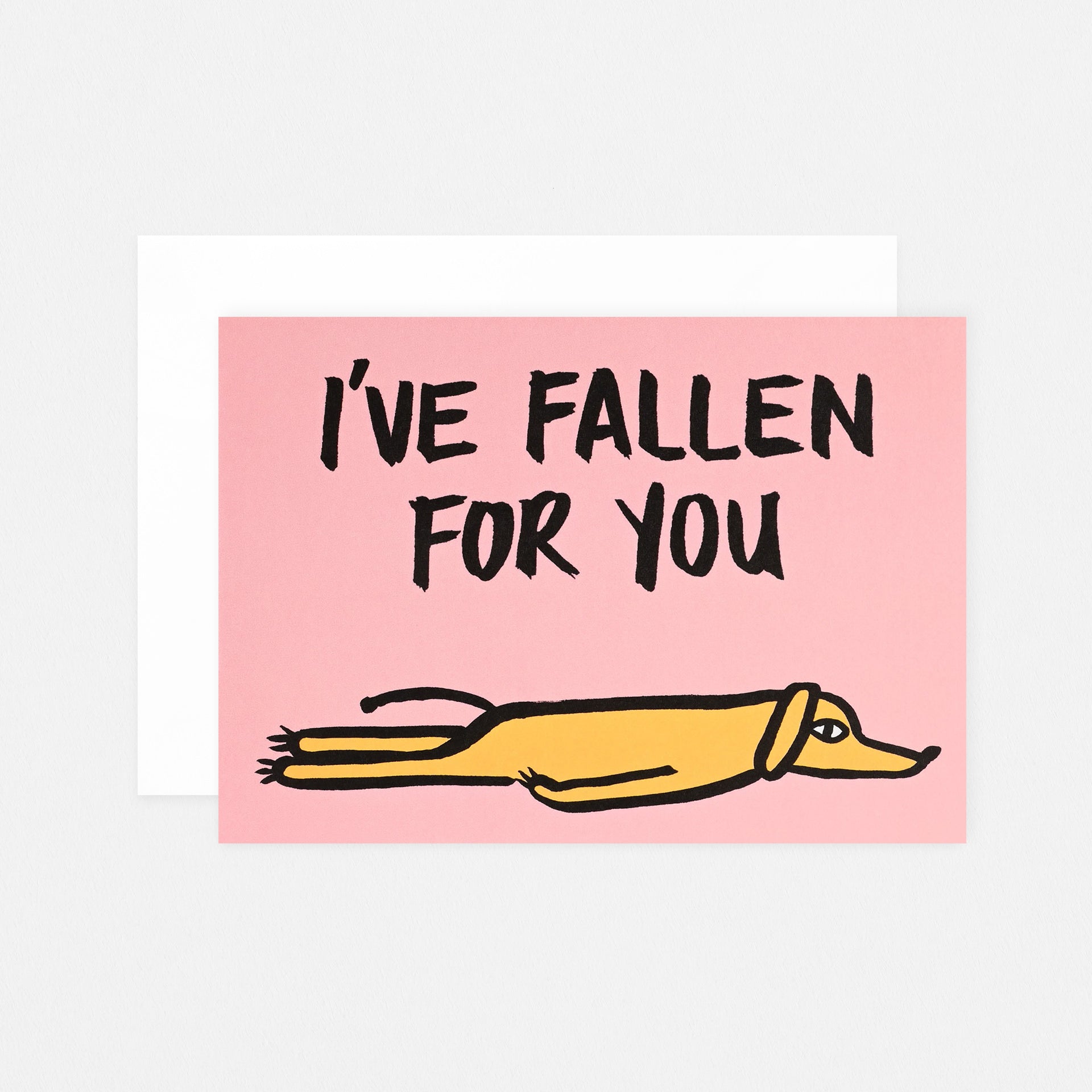 Wrap I've Fallen For You Greeting Card