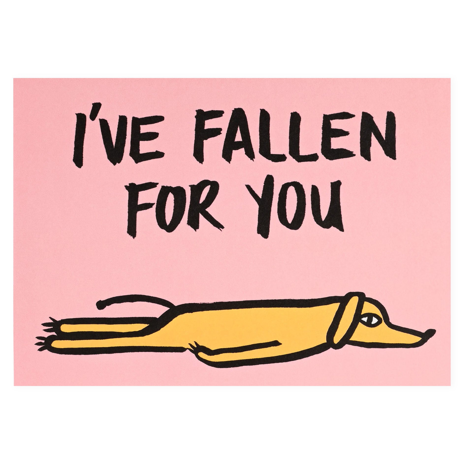 Wrap I've Fallen For You Greeting Card