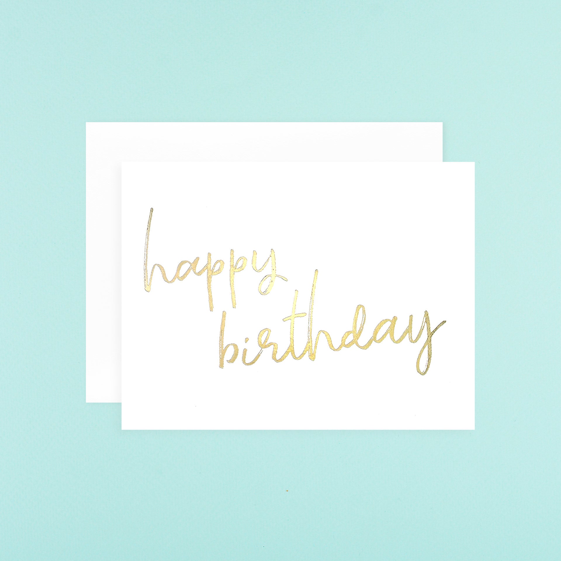 Wrinkle and Crease Happy Birthday Greeting Card