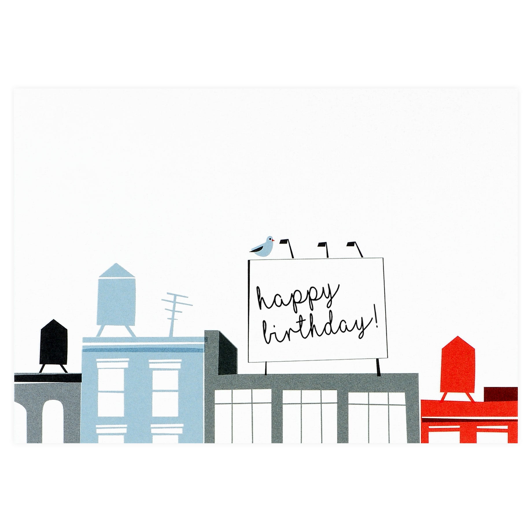 pleased to meet Your Billboard Greeting Card