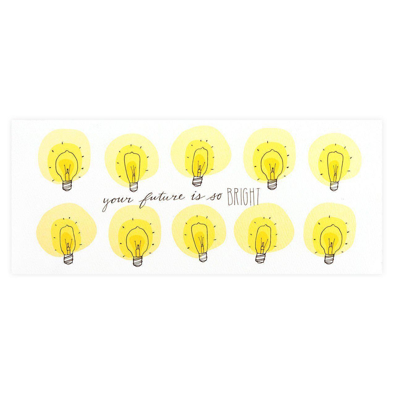 Hartland Brooklyn Your Future Is Bright Greeting Card