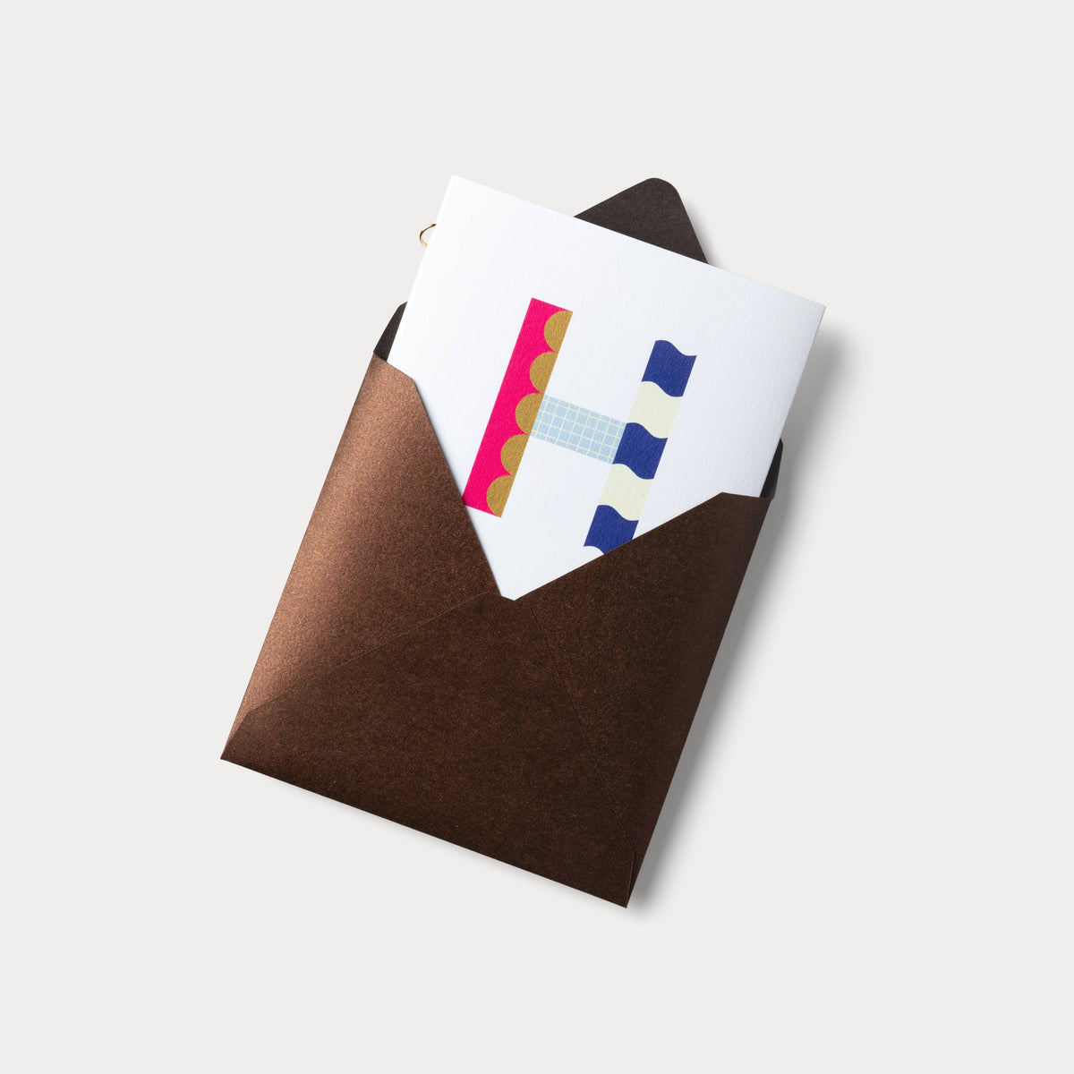 Nandaka Happy Birthday Moji Accordion Greeting Card