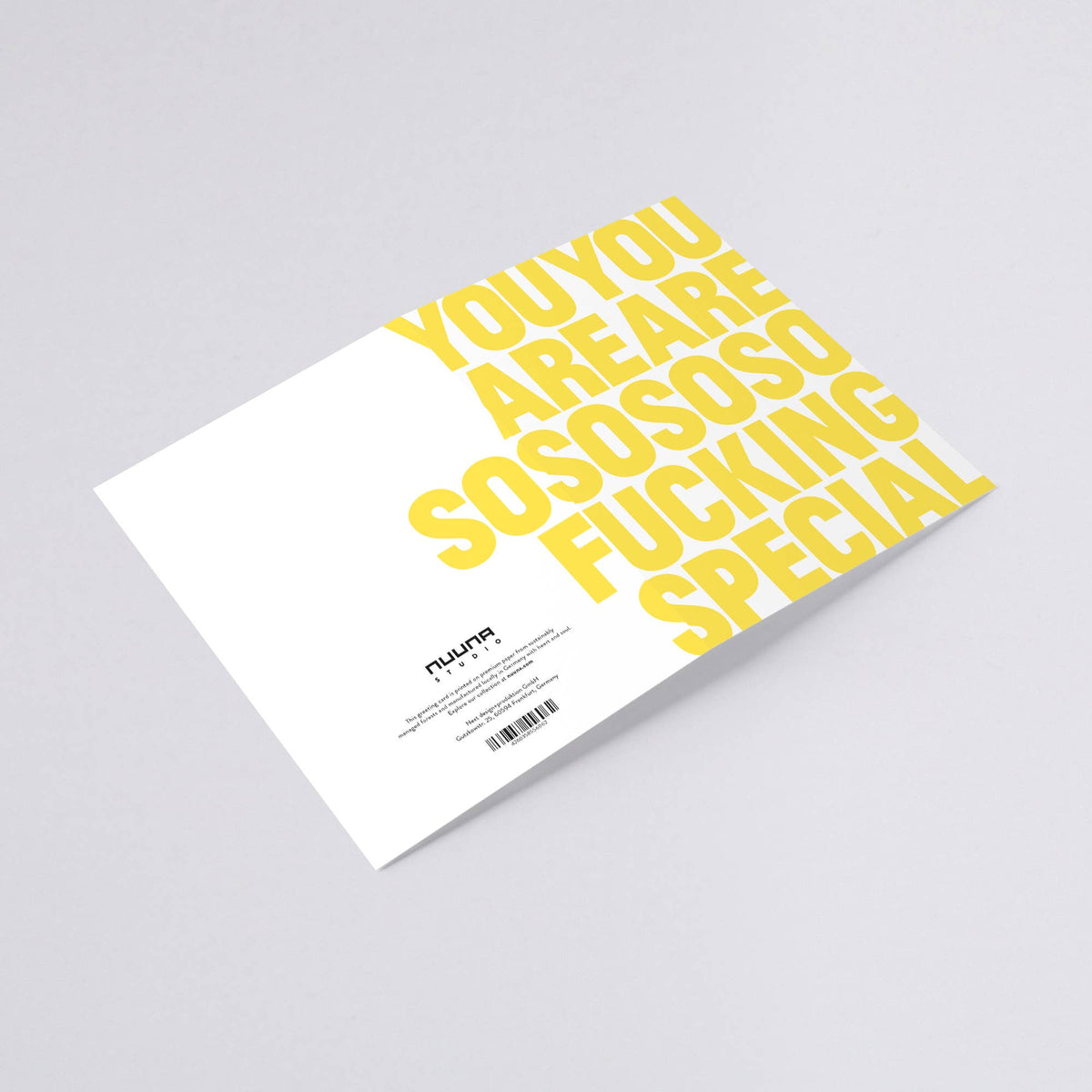 Nuuna You Are So Special Greeting Card