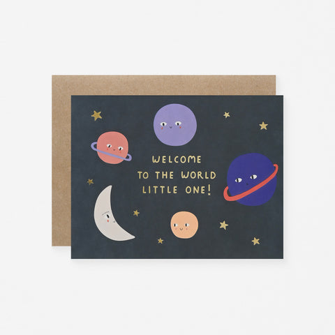 Nineteen Seventy Three Welcome New Baby Greeting Card