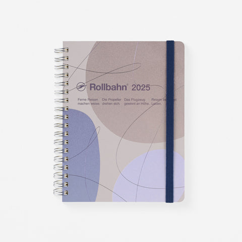 Rollbahn 2025 Calando Monthly Planner Medium Or Large | 3 Colorways