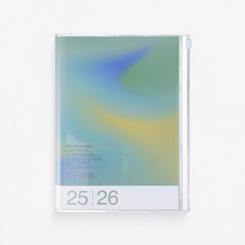 MARK'S Inc. Gradient 2025-2026 16 Month Monthly/Weekly Planner A5 Green