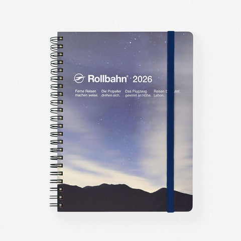 Delfonics Rollbahn 2026 Monthly Planner Calm | Large Or A5