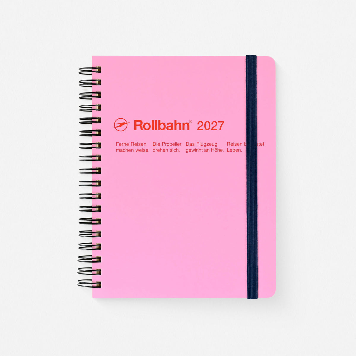 2027 Rollbahn Monthly Planner Pink | 3 Sizes