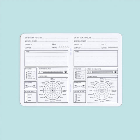 33 Books Co. Pocket Oysters Tasting Journal 