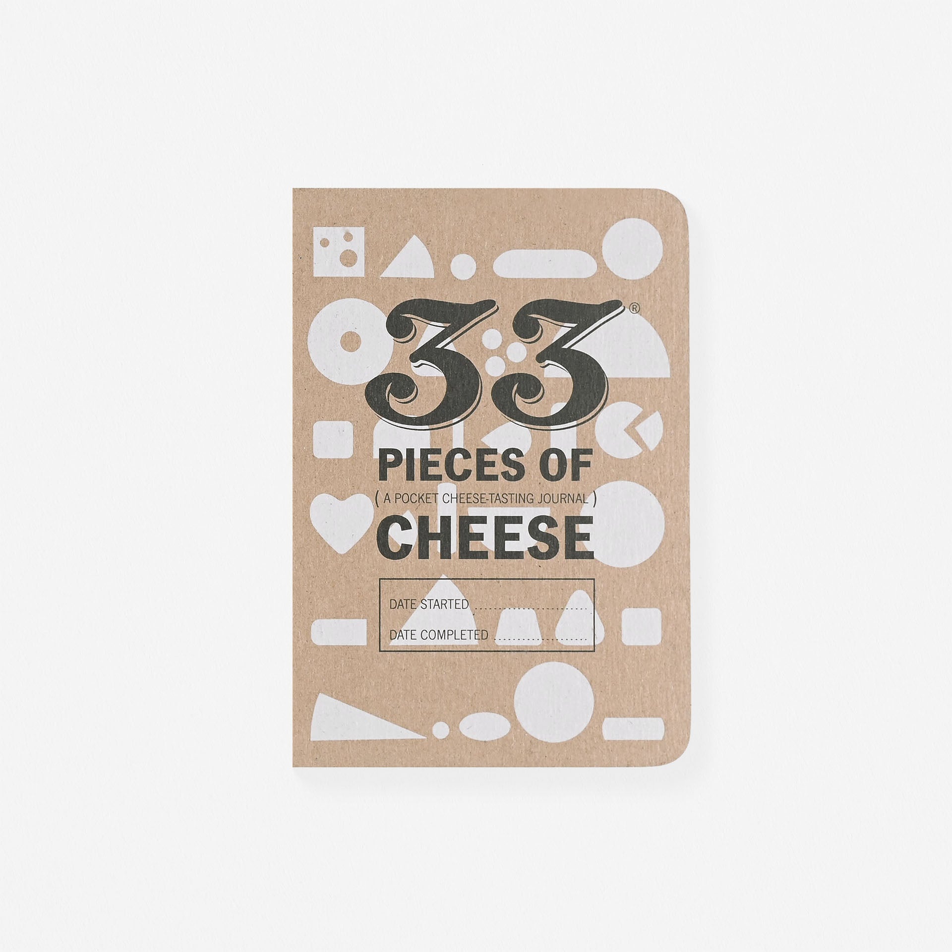 33 Books Co. Cheese Tasting Pocket Journal