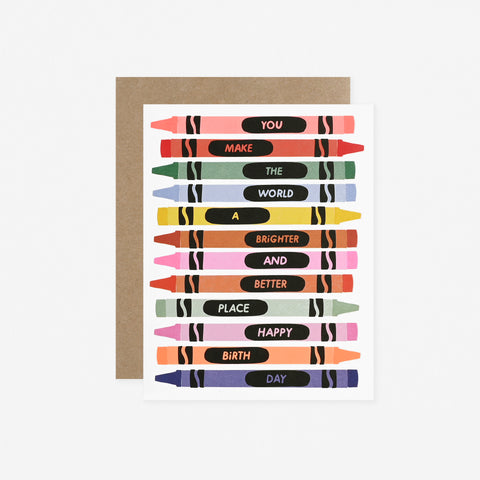 Hartland Cards Brighter Birthday Card