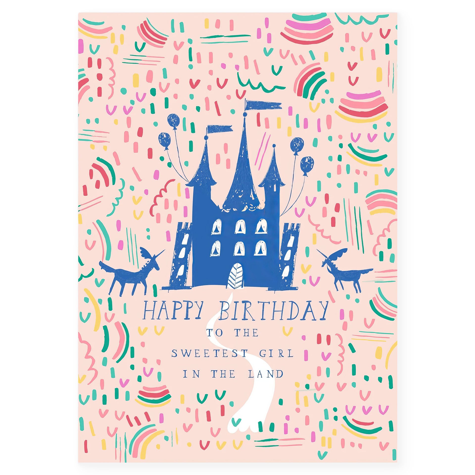 Mr. Boddington's Studio Which Way to the Castle Birthday Card