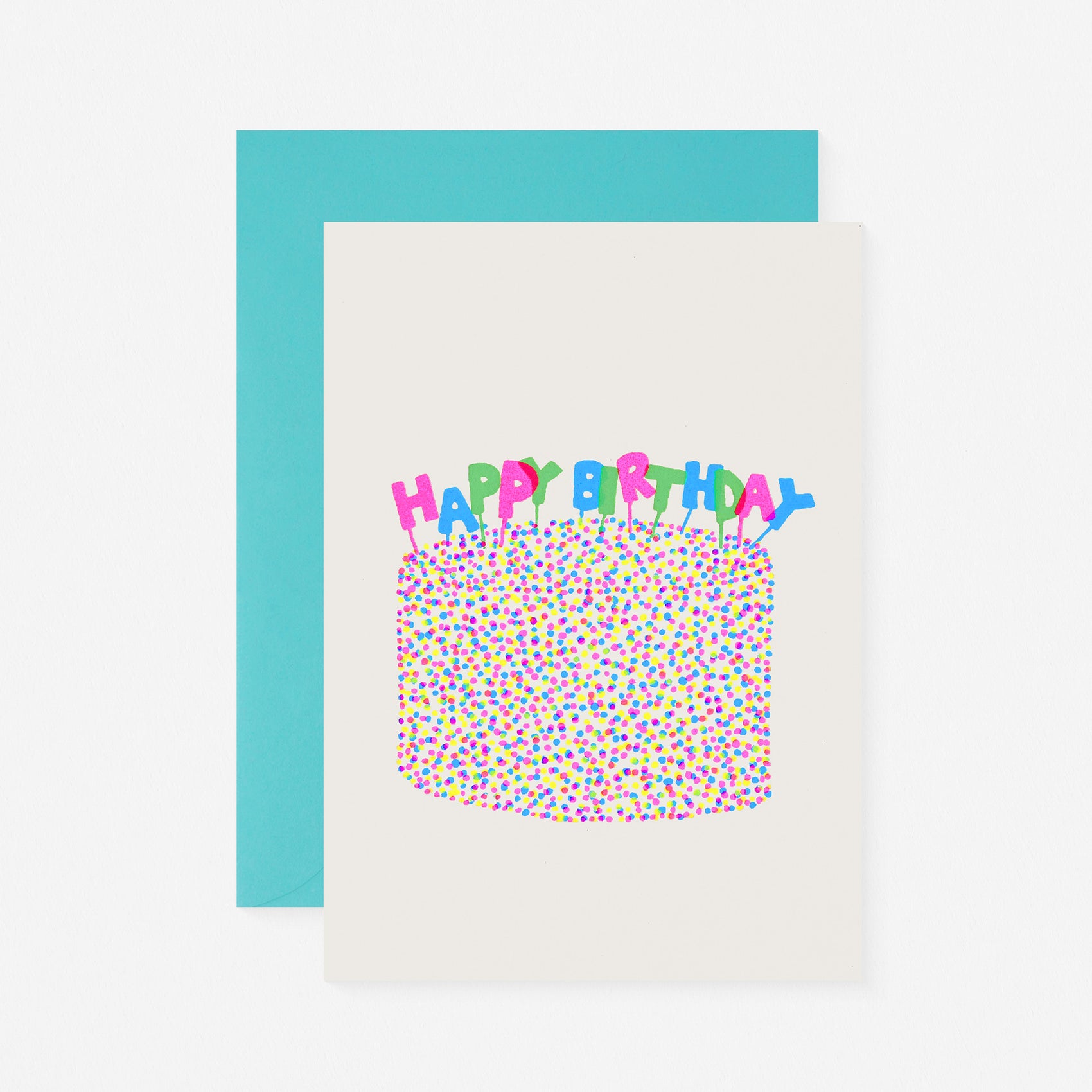 Alphabet Studios Birthday Cake Greeting Card 