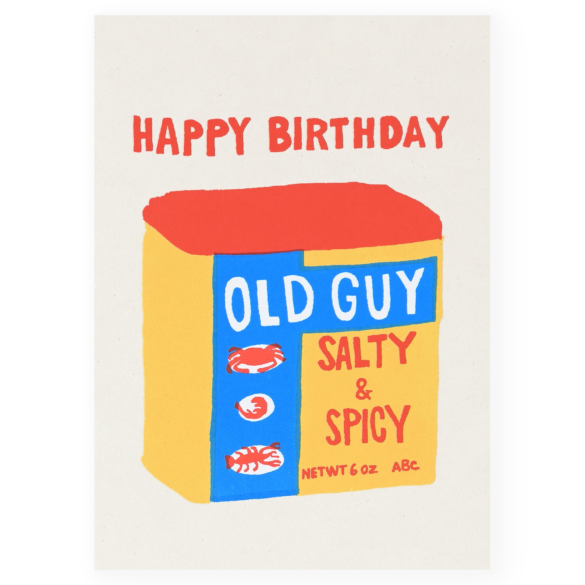 Alphabet Studios Old Guy Birthday Card 