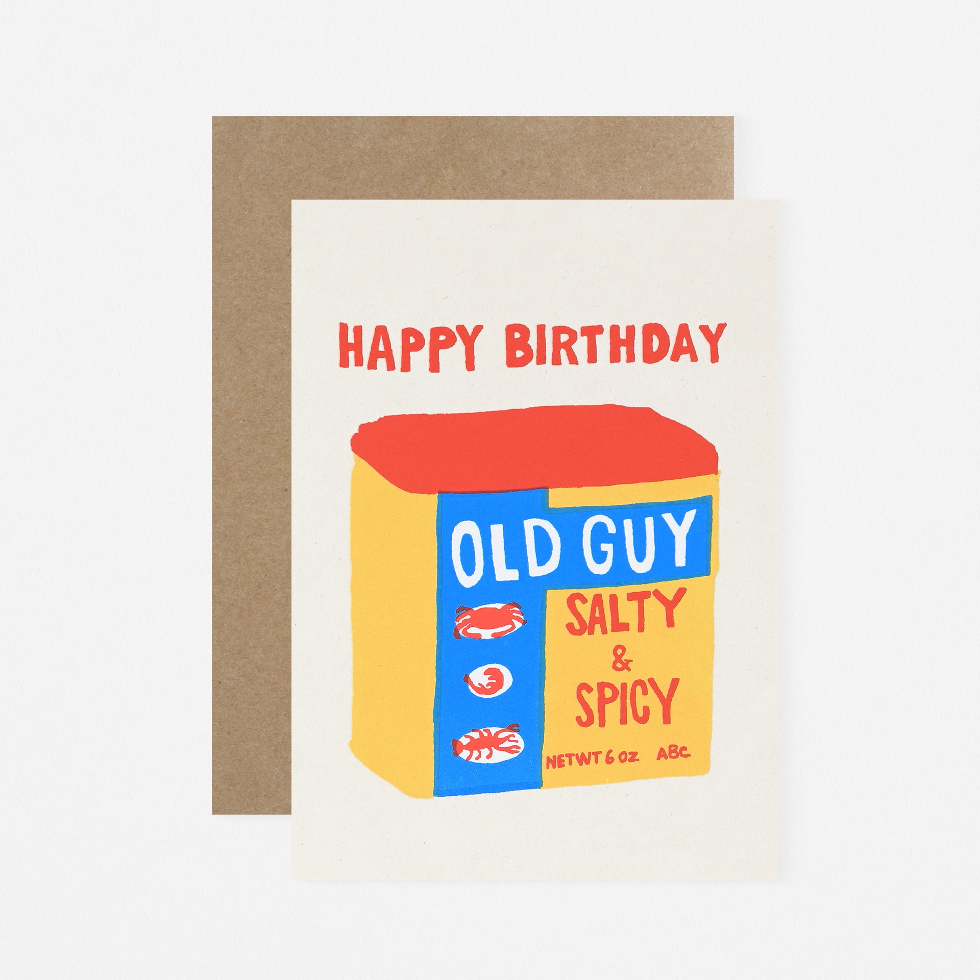 Alphabet Studios Old Guy Birthday Card 