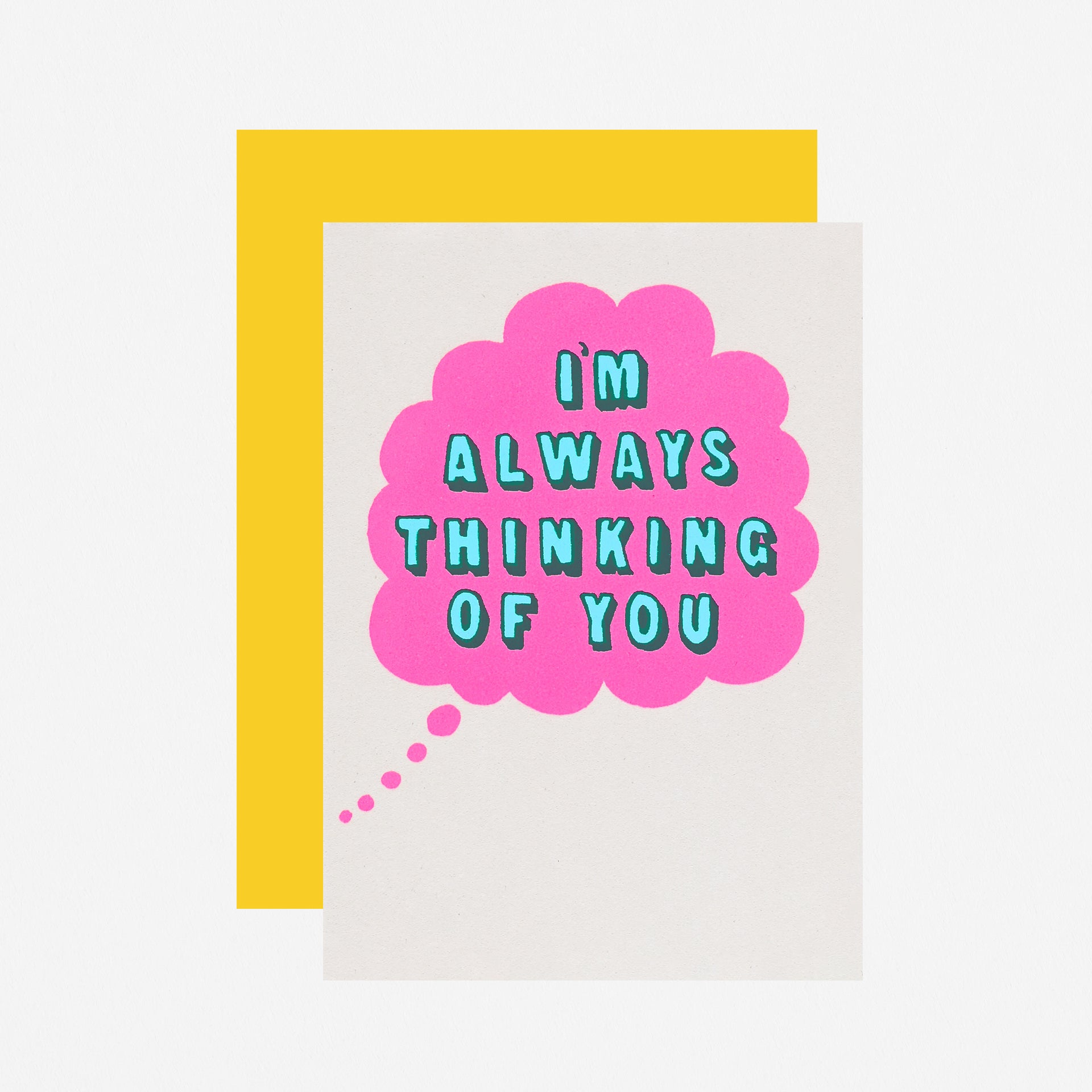 Alphabet Studios Thinking Of You Greeting Card 