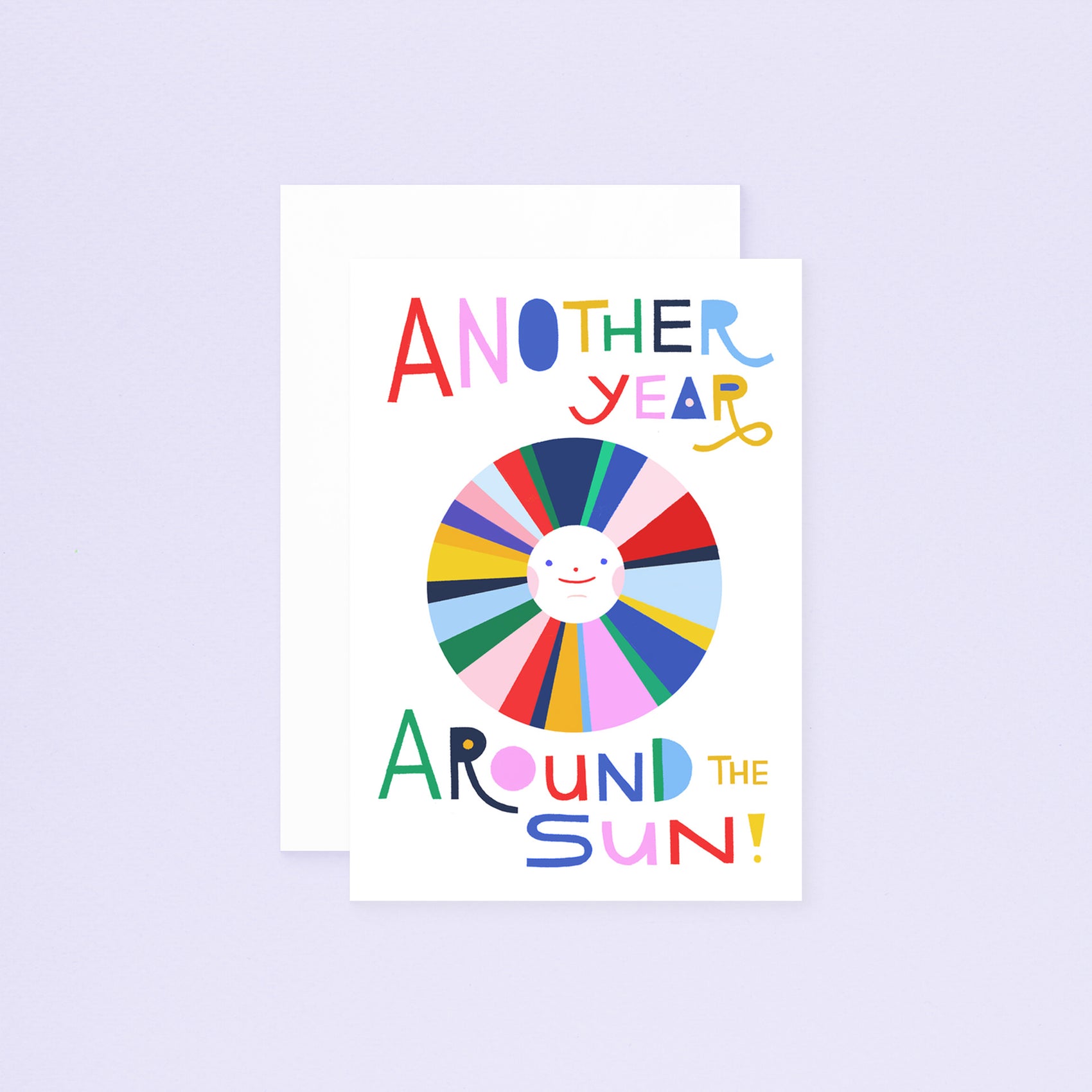 Another Year Around the Sun Greeting Card